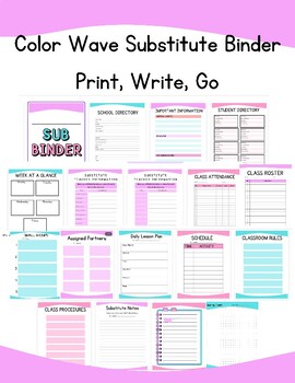 Preview of Color Wave Substitute Binder