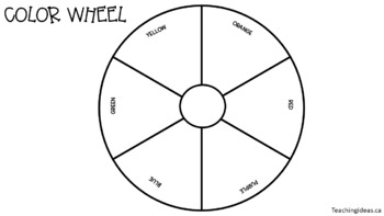 Color Wheel by Hands-On Teaching Ideas | Teachers Pay Teachers