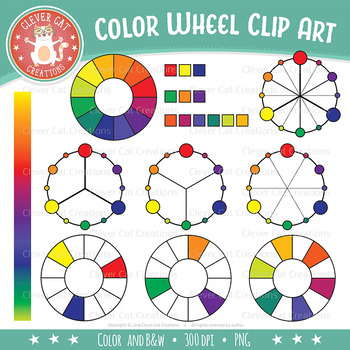 Preview of Color Wheel Clip Art