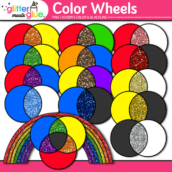 Art Education Daily: clip art of color wheels and charts