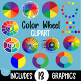 Color Wheel Clipart for Personal and Commercial Use