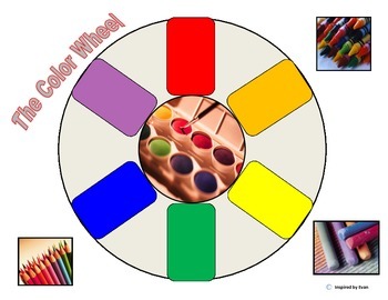 Preview of Color Wheel Cut and Paste for Autism