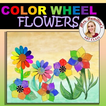 Preview of Color Wheel Flowers