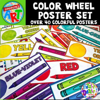 Preview of Color Wheel Poster Set