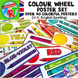Color Wheel Poster Set (U.K. Spelling)