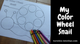 Color Wheel Snail - Elementary Art Lesson