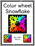 Color Wheel Snowflake