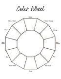Color Wheel Worksheet