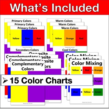 Color Wheel and Color Chart Set by Studio Smart