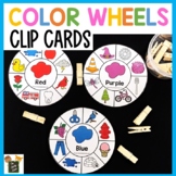 Color Wheels Clip Card
