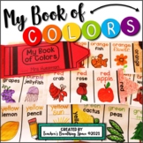 My Book of Colors --- Crayon-Shaped Color Word Book