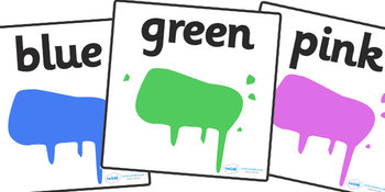 Color Word Cards by Twinkl Printable Resources | TpT