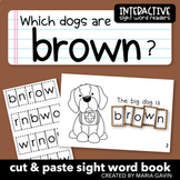 Color Word Emergent Reader for Sight Word Brown: "Which Do