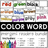 Color Word Emergent Readers