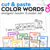 Color Word Farm Book and Poster Set - Unscramble Color Words