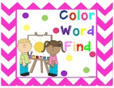 Color Word Find