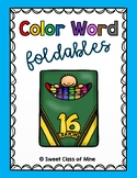 Color Word Foldables