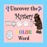 Color Word Mystery Worksheets