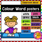 Color Word Posters