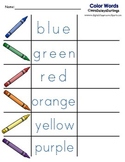 Color Words