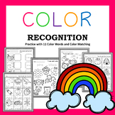 Color Words - (Color Recognition, Reading, Writing, and Ma