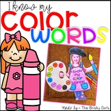 Color Words Craft