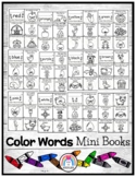 Color Words Emergent Readers - Sight Words - Math - Phonol