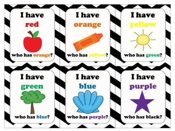 Color Words Game by Pirate Girl's Education Invasion  TpT