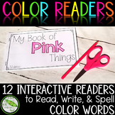 Color Words Interactive Readers