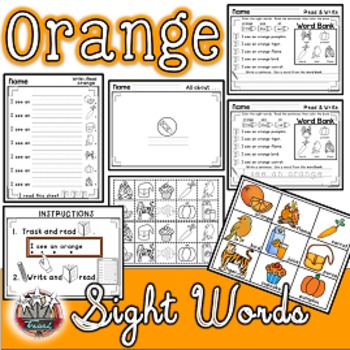 words for orange color writers