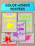 Color Words Posters ~ Shiplap and Burlap