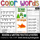Color Words {Reading and Writing Practice- Color Words Posters} | TpT
