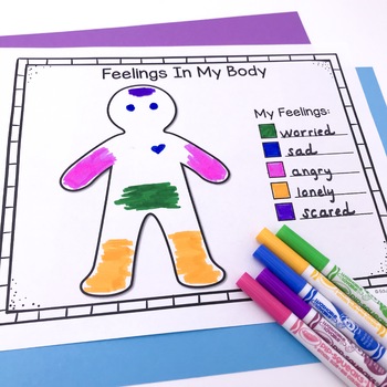 Colored Pencils Art Therapy Activity for Feelings — Thirsty For Art