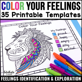 Preview of Color Your Feelings: Art Therapy for Feelings Exploration and Identification