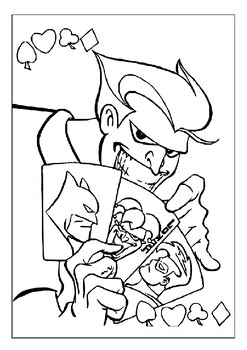 Color Your Own Chaos: Printable Joker Coloring Pages Collection, 30 Pages