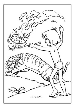 jungle book 2 coloring pages