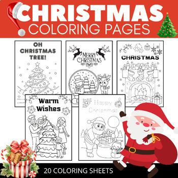 Color Your Way To Christmas: A Collection Of Festive Coloring Pages For 