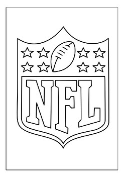 Color Your Way to NFL Fandom: Printable NFL Coloring Pages Collection ...
