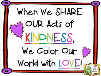 Preview of Color Your World with Kindness