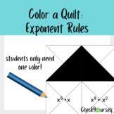 Color a Quilt: Exponent Rules