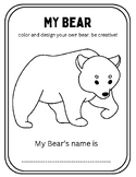 Color and Design Images Activity Worksheet for Preschool, 