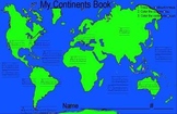 Color and Name the Continents and Countries