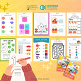Color and Number Book -  Math Art Activity