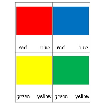 Color and Number Words by Splendidly Sped | TPT