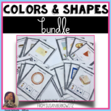 Color and Shape Vocabulary Bundle Speech Language Therapy