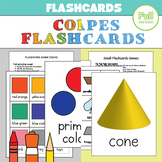 Color and Shapes Clip Art Flashcards BUNDLE for Art, Math,