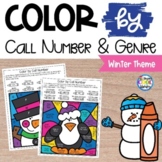 Color by Call Number or Genre Worksheets - Winter Theme