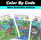 Color by Code: Australian Animals Part 2 PDF