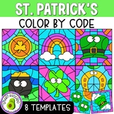 Color by Code Clipart St. Patrick's Day | Clip Art Set | 8