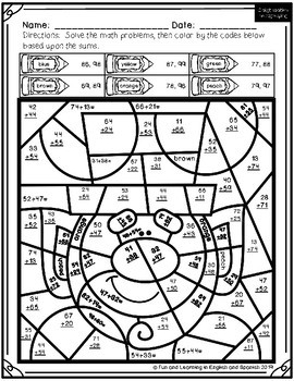 St. Patrick's Day Subtraction Practice Coloring Sheet By Wisteacher